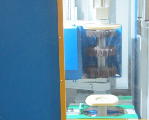 Manuelle Ganzfassbürstmaschine zum Bearbeiten von KEG – Fässern (FBM-300) Keg - Fertigung